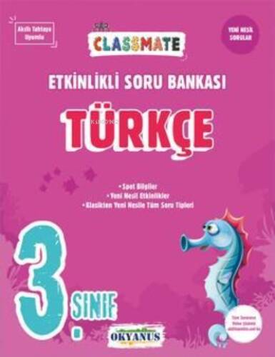 3. Sınıf Classmate Türkçe Etkinlikli Soru Bankası - 1