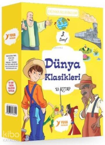 3. Sınıf Dünya Klasikleri Seti (10 Kitap Takım) - 1