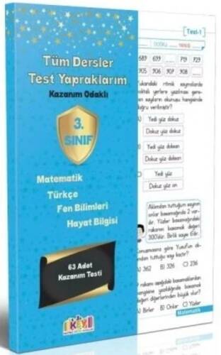 3. Sınıf Kazanım Test Yaprakları - 1