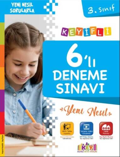 3. Sınıf Keyifli Yeni Nesil 6’lı Deneme Sınavı - 1