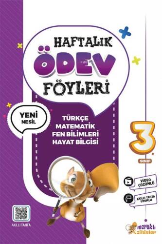 3. Sınıf Meraklı Ödev Föyleri - 1