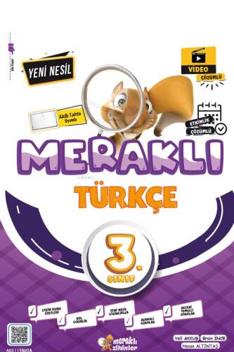 3. Sınıf Meraklı Türkçe Kitabı - 1