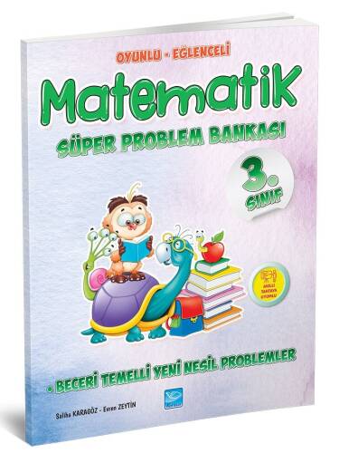 3. Sınıf Oyunlu - Eğlenceli Matematik Süper Problem Bankası - 1