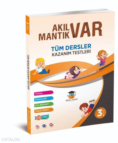 3. Sınıf Tüm Dersler Akıl Var Mantık Var Kazanım Testleri - 1