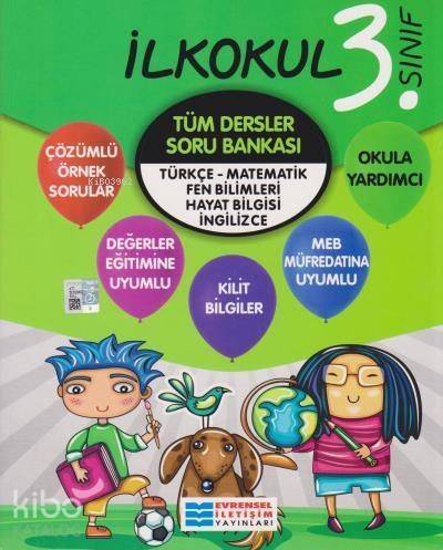 3. Sınıf Tüm Dersler Soru Bankası Evrensel İletişim Yayınları - 1