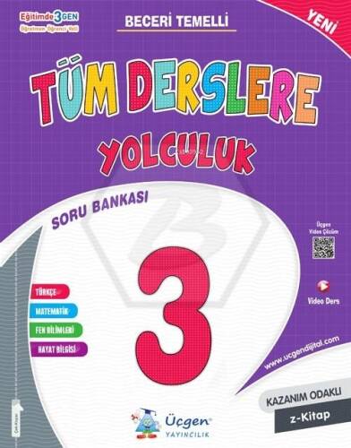 3. Sınıf Tüm Derslere Yolculuk Soru Bankası - 2024 - 1