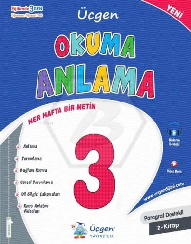 3. Sınıf Türkçe - Okuma Anlama - 36 Hafta - 2024 - 1