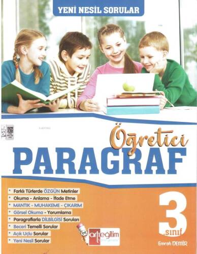 3. Sınıf Yeni Nesil Sorularla Öğreten Paragraf Kitabı - 1