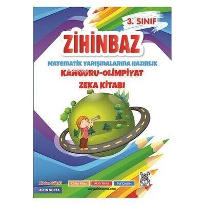 3. Sınıf Zihinbaz Matematik Yarışmalarına Hazırlık Kanguru - Olimpiyat Zeka Kitabı - 1