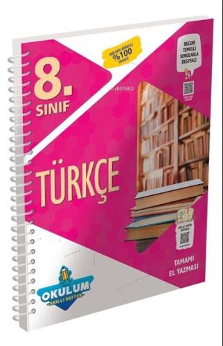 3581 - 8.Sınıf Türkçe Akıllı Defter - 1