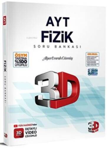 3D Yayınları AYT Fizik Soru Bankası - 1