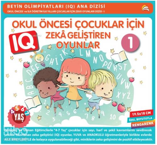 4-7 Yaş Okul Öncesi Çocuklar İçin IQ Zeka Geliştiren Oyunlar 1 - 1