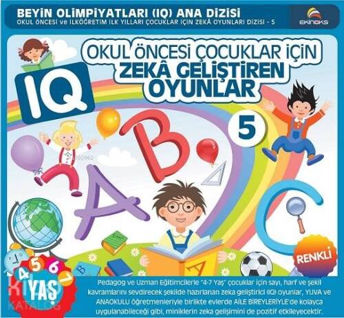 4-7 Yaş Okul Öncesi Çocuklar İçin IQ Zeka Geliştiren Oyunlar 5 - 1