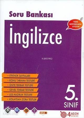 4 Adım - 5. Sınıf İngilizce Soru Bankası - 1