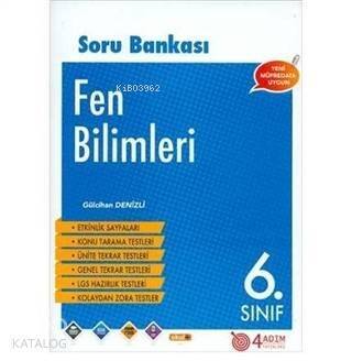 4 Adım - 6. Sınıf Fen Bilimleri Soru Bankası - 1