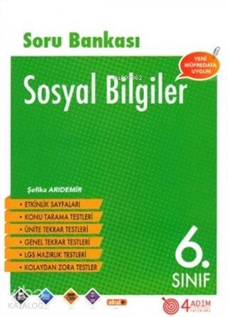 4 Adım - 6. Sınıf Sosyal Bilgiler Soru Bankası - 1