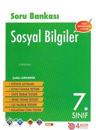 4 Adım - 7. Sınıf Sosyal Bilgiler Soru Bankası - 1