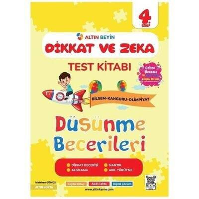 4. Sınıf Altın Beyin Dikkat Ve Zeka Kitabı - 1