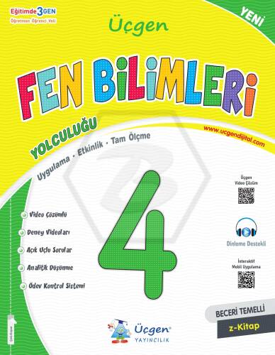 4. Sınıf Beceri Temelli - Fen Bilimleri Yolculuğu - 2024 - 1