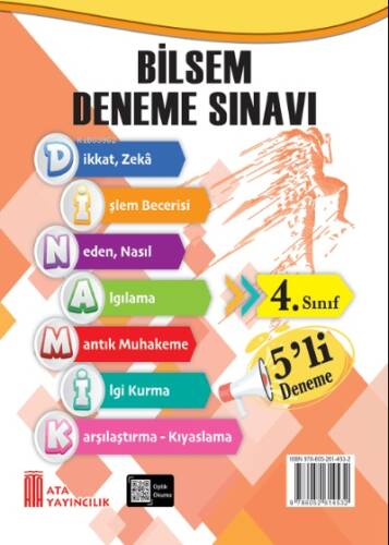 4. Sınıf Bilsem 5'Li Deneme Sınavı - 1