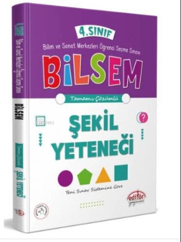 4. Sınıf Bilsem Hazırlık Şekil Yeteneği Tamamı Çözümlü - 1