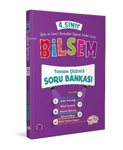 4 Sınıf Bilsem Soru Bankası - 1