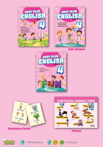 4. Sınıf Easy Plus English Set (Full Set Kartlı) - 1