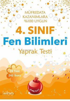 4. Sınıf Fen Bilimleri Yaprak Testi - 1