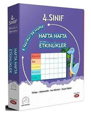 4. Sınıf Hafta Hafta Etkinlikler Set (8 Fasikül) - 1