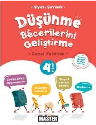 4. Sınıf Junior Master Düşünme Becerilerini Geliştirme Genel Yetenek - 1