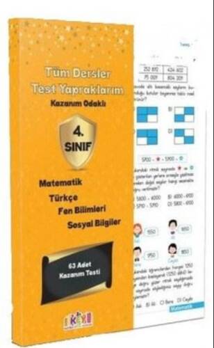 4. Sınıf Kazanım Test Yaprakları - 1