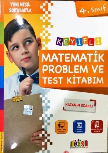 4. Sınıf Keyifli Matematik Problem ve Test Kitabım - 1