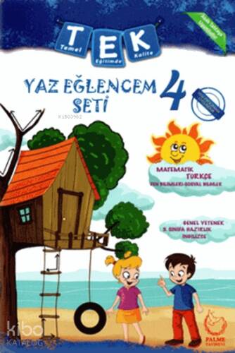 4. Sınıf Tek Yaz Eğlencem Seti - 1