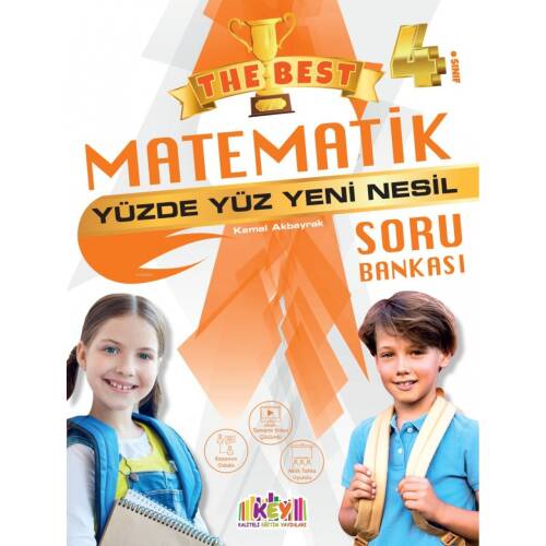 4. Sınıf The Best Matematik Yüzde Yüz Yeni Nesil Soru Bankası - 1