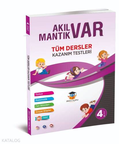 4. Sınıf Tüm Dersler Akıl Var Mantık Var Kazanım Testleri - 1