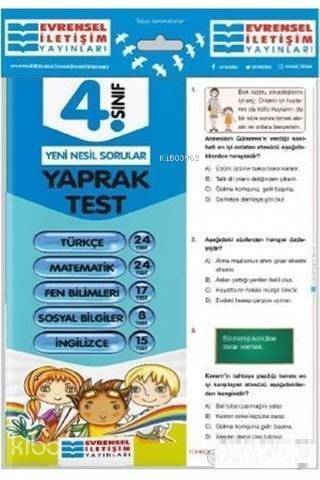 4. Sınıf Tüm Dersler Yaprak Test - 1