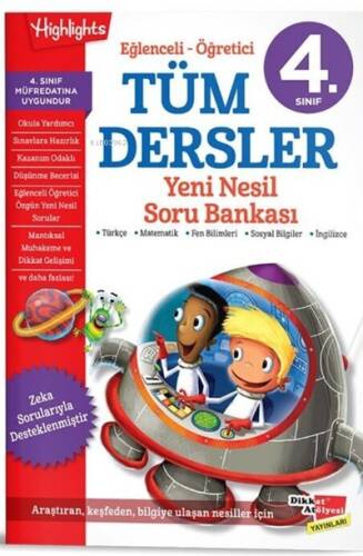 4. Sınıf Tüm Dersler Yeni Nesil Soru Bankası - 1