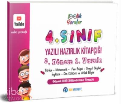 4 Sınıf Yazılı Hazırlık Kitapçığı 2 Dönem 1 Yazılı;Çek Kopart - 1