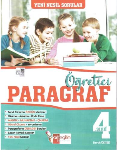 4. Sınıf Yeni Nesil Sorularla Öğreten Paragraf Kitabı - 1