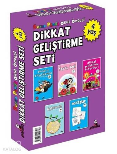 4 Yaş Dikkat Geliştirme Seti - 1