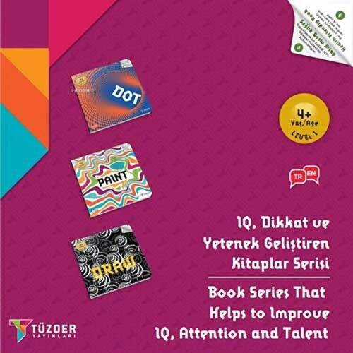 4+ Yaş Seti Level 1;IQ Dikkat Ve Yetenek Geliştiren Kitaplar Serisi - 1