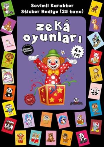 4 Yaş Zekâ Oyunları Stickerli - 1