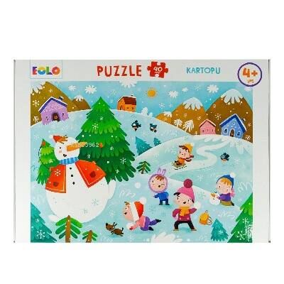 40 Parça Yer Puzzle – Kartopu - 1