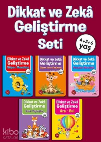 4+5+6 Yaş Dikkat ve Zekâ : Geliştirme Seti - 1