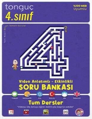 4.Sınıf Tüm Dersler Video Anlatımlı Etkinlikli Soru Bankası - 1