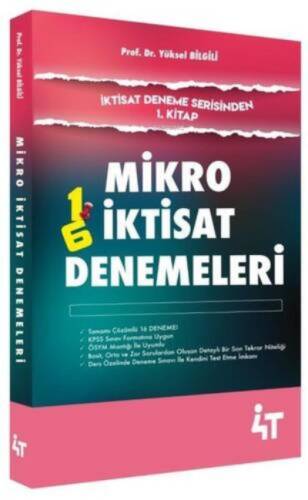 4T Mikro İktisat Denemeleri 1 - 1