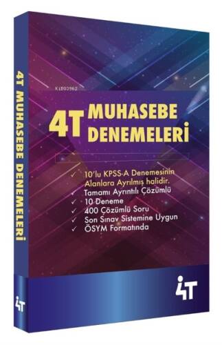 4T Muhasebe Denemeleri - 1