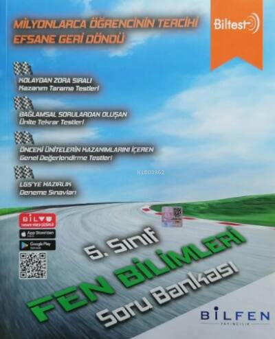 5. Sınıf Biltest Fen Bilimleri Sb - 1