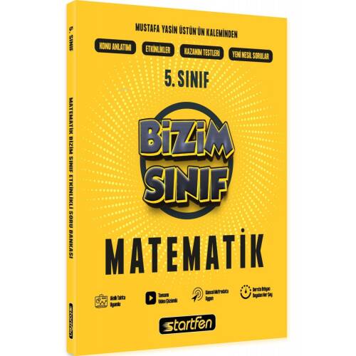 5. Sınıf Bizim Sınıf Matematik Etkinlikli Soru Bankası - 1