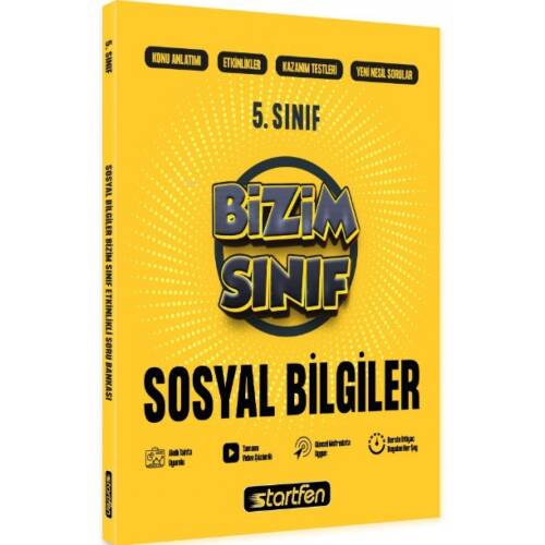 5. Sınıf Bizim Sınıf Sosyal Bilgiler Etkinlikli Soru Bankası - 1